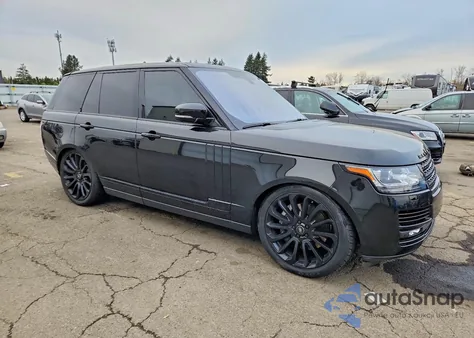 2017 Land Rover Range Rover Supercharged z USA, uszkodzony, nr VIN SALGS2FE9HA330077